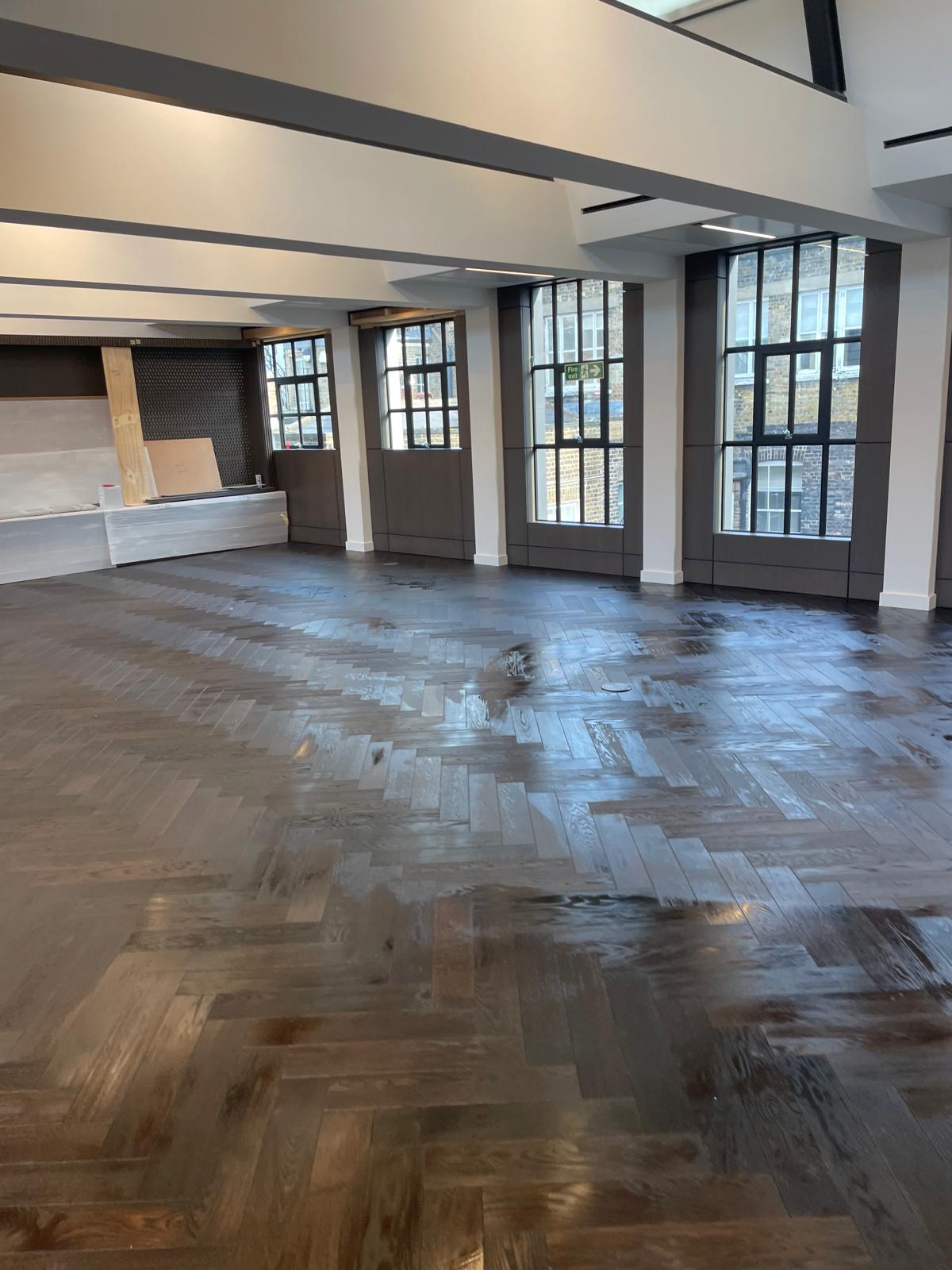 Open-plan flooring project